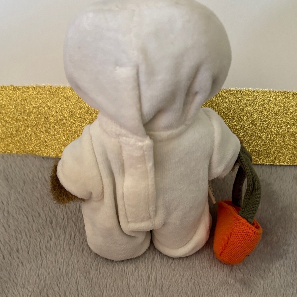 Boyds Halloween Ghost Peeker Bear Plush Ghoulia - Picture 5 of 7